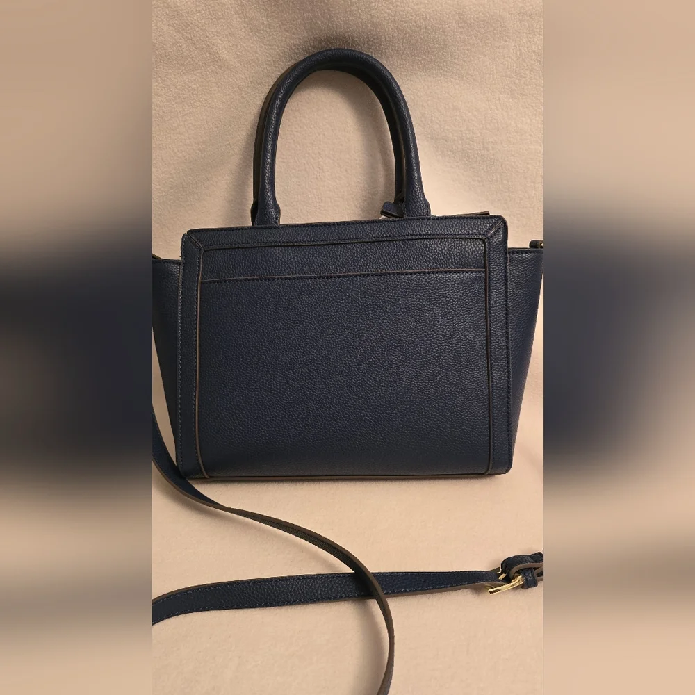 Liz Claiborne Mini Tuxedo Tote Bag, Blue